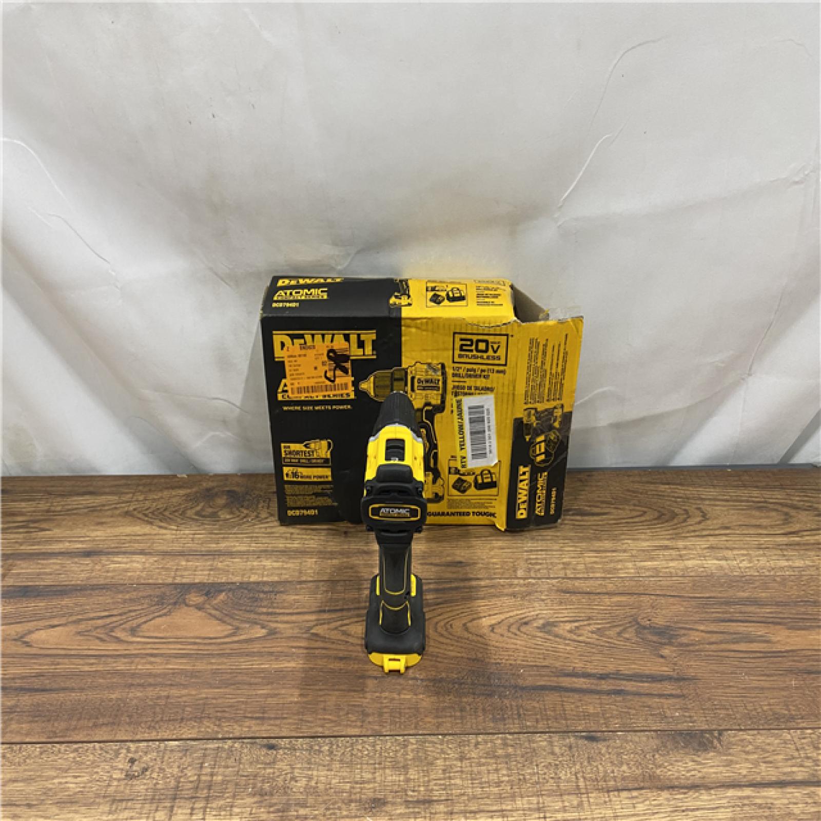 AS IS DeWalt ATOMIC COMPACT SERIESâ„¢ 20V MAX* Brushless Cordless 1/2 in. Drill/Driver