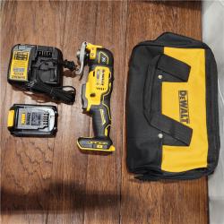 AS-IS 20V MAX XR Cordless Brushless 3-Speed Oscillating Multi Tool with (1) 20V 1.5Ah Battery and Charger