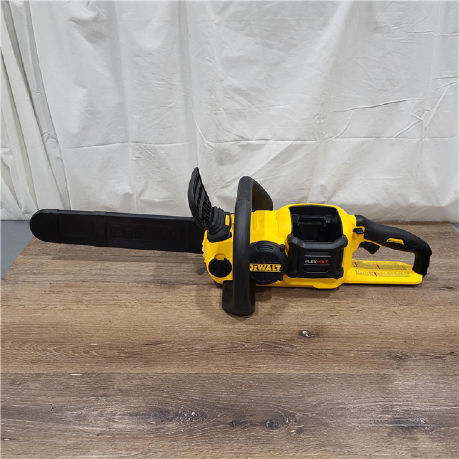 AS-IS DeWalt FLEXVOLT 60V MAX Lithium-Ion Brushless Cordless 16in. Chainsaw Kit