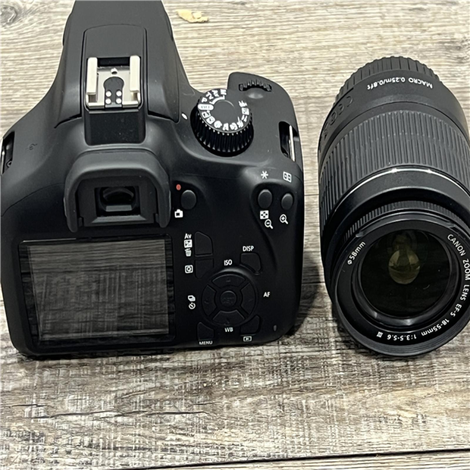 AS-IS Canon EOS Rebel T100 DSLR Camera with EF-S 18-55mm f/3.5-5.6 III Lens