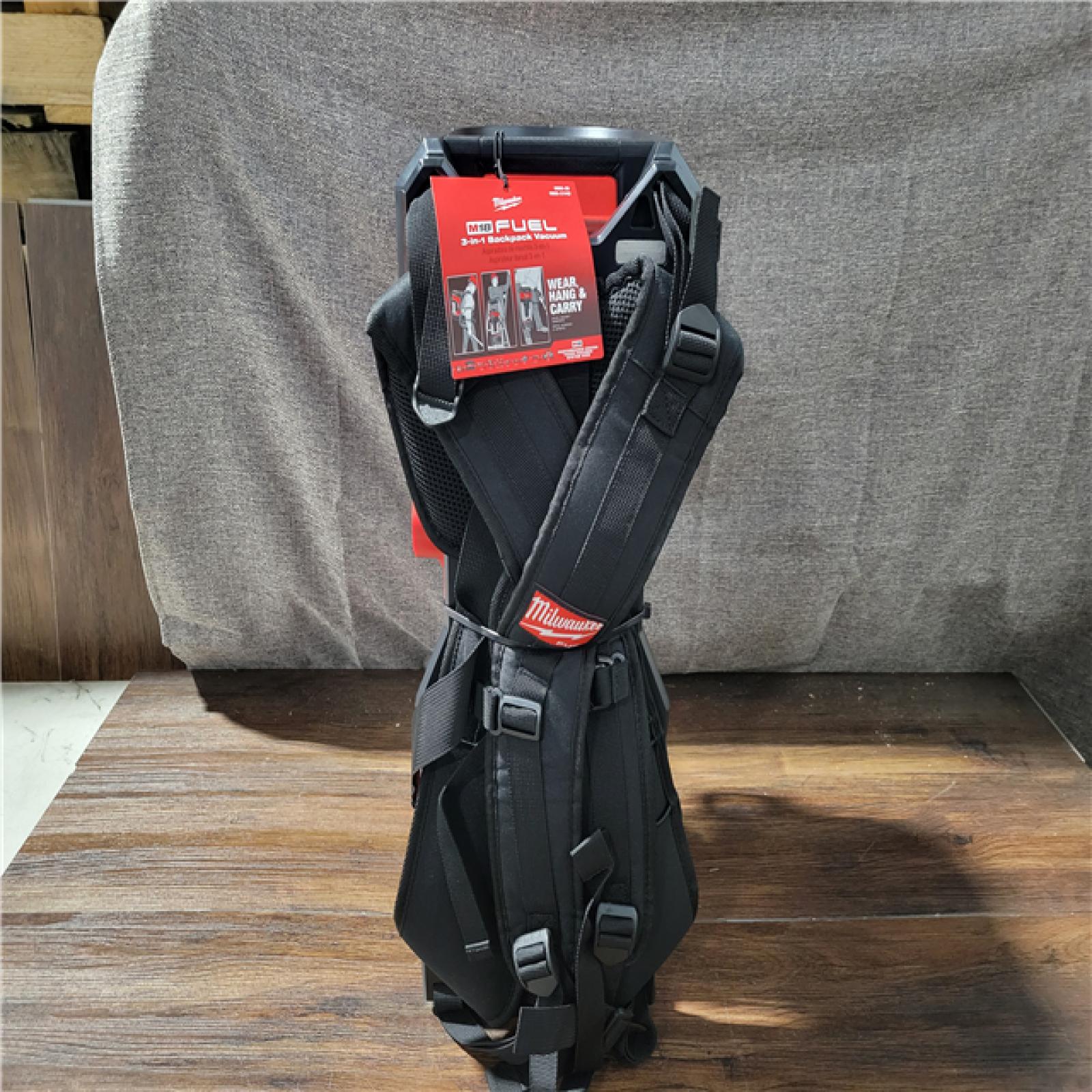 CALIFORNIA NEW MILWAUKEE M18 3-IN-1 BACKPACK VACUUM(BATTERY AND CHARGER NOT INCLUDED)