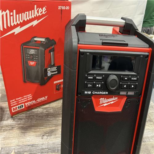 AS-IS MILWAUKEE M18 Lithium-Ion Cordless Jobsite Radio/Charger