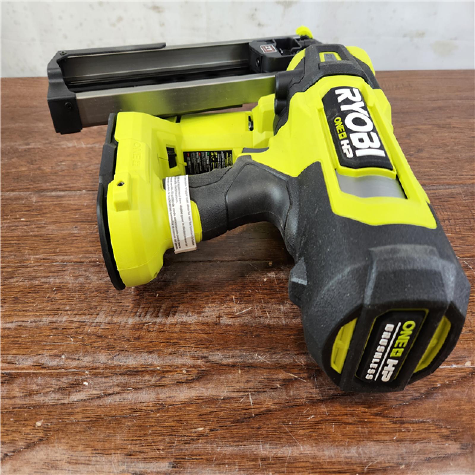 AS-IS RYOBI ONE+ HP 18V Brushless Cordless AirStrike 21° Framing Nailer (Tool Only)