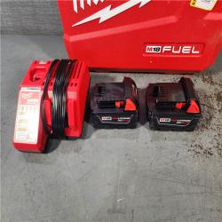 HOUSTON LOCATION - AS-IS (APPEARS LIKE NEW) Milwaukee 2904-22 Hammer Drill Driver Kit with Batteries  Charger & Tool Case  Red