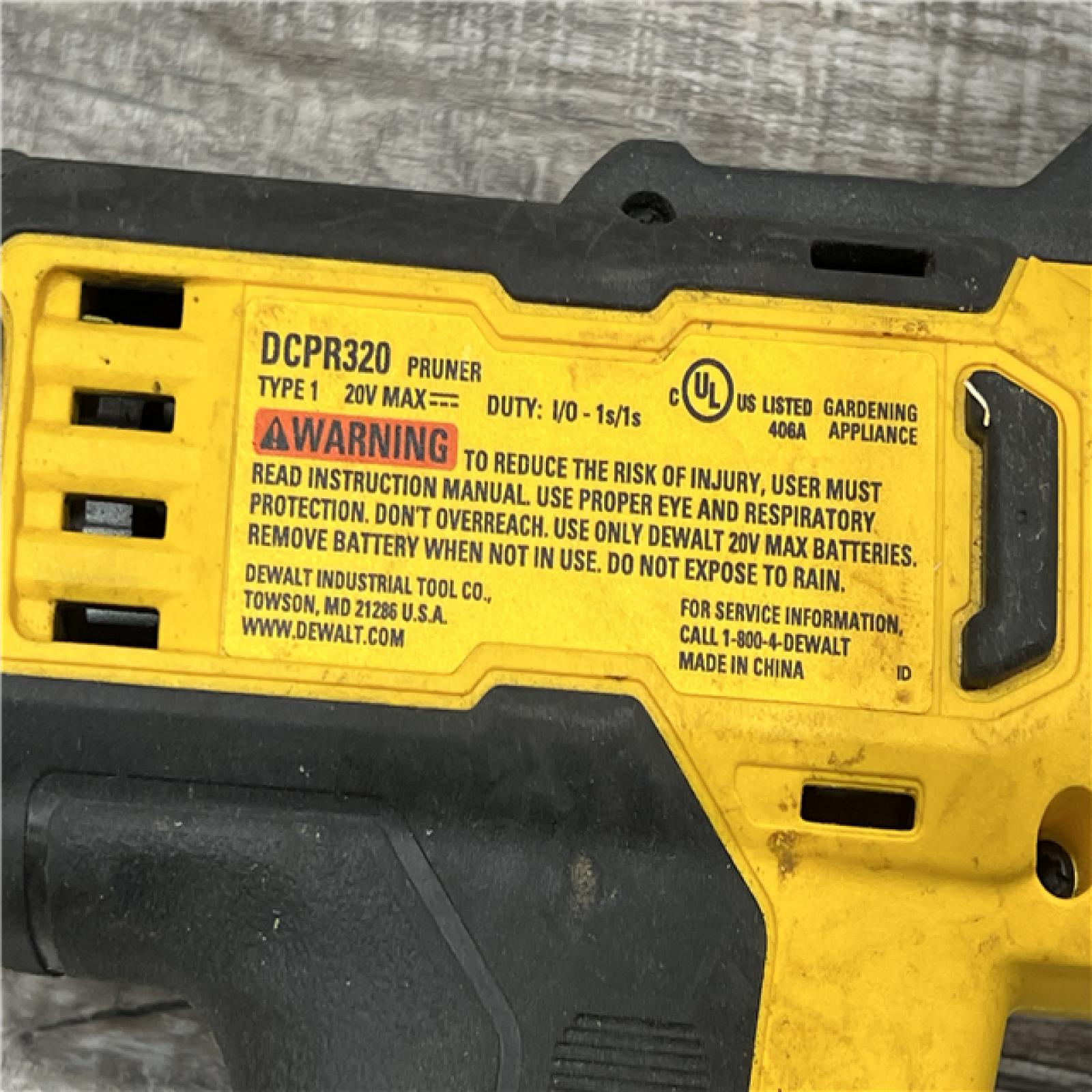 AS-IS DeWalt Cordless Pruner