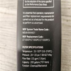 Phoenix Location NEW LG LT1000P3 - 6 Month / 200 Gallon Capacity Replacement Refrigerator Water Filter 3-Pack (NSF42, NSF53, and NSF401*)