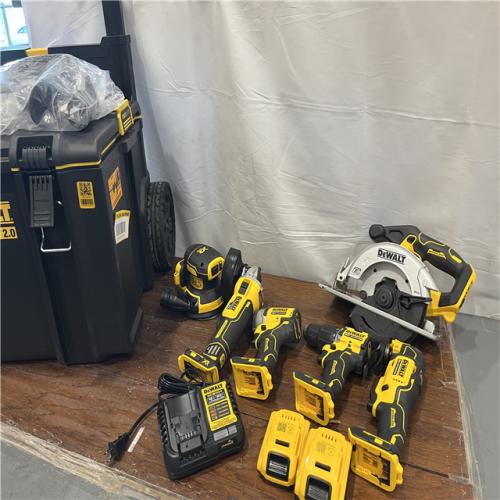 AS-ISDewalt 20-Volt MAX ToughSystem Lithium-Ion 6-Tool Cordless Combo Kit