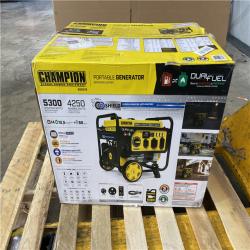 Houston Location AS IS - Champion Generator 5300 Watts