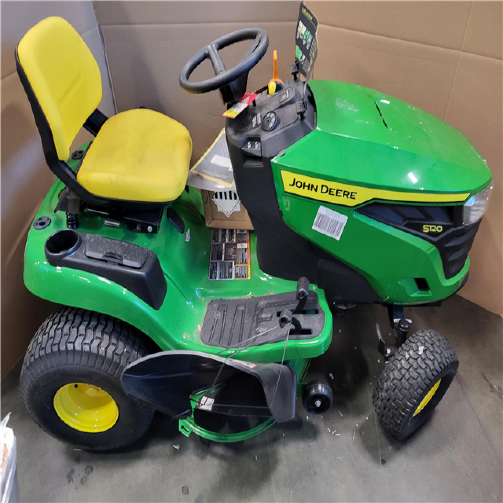 CALIFORNIA AS-IS JOHN DEERE SIT-DOWN LAWN MOWER