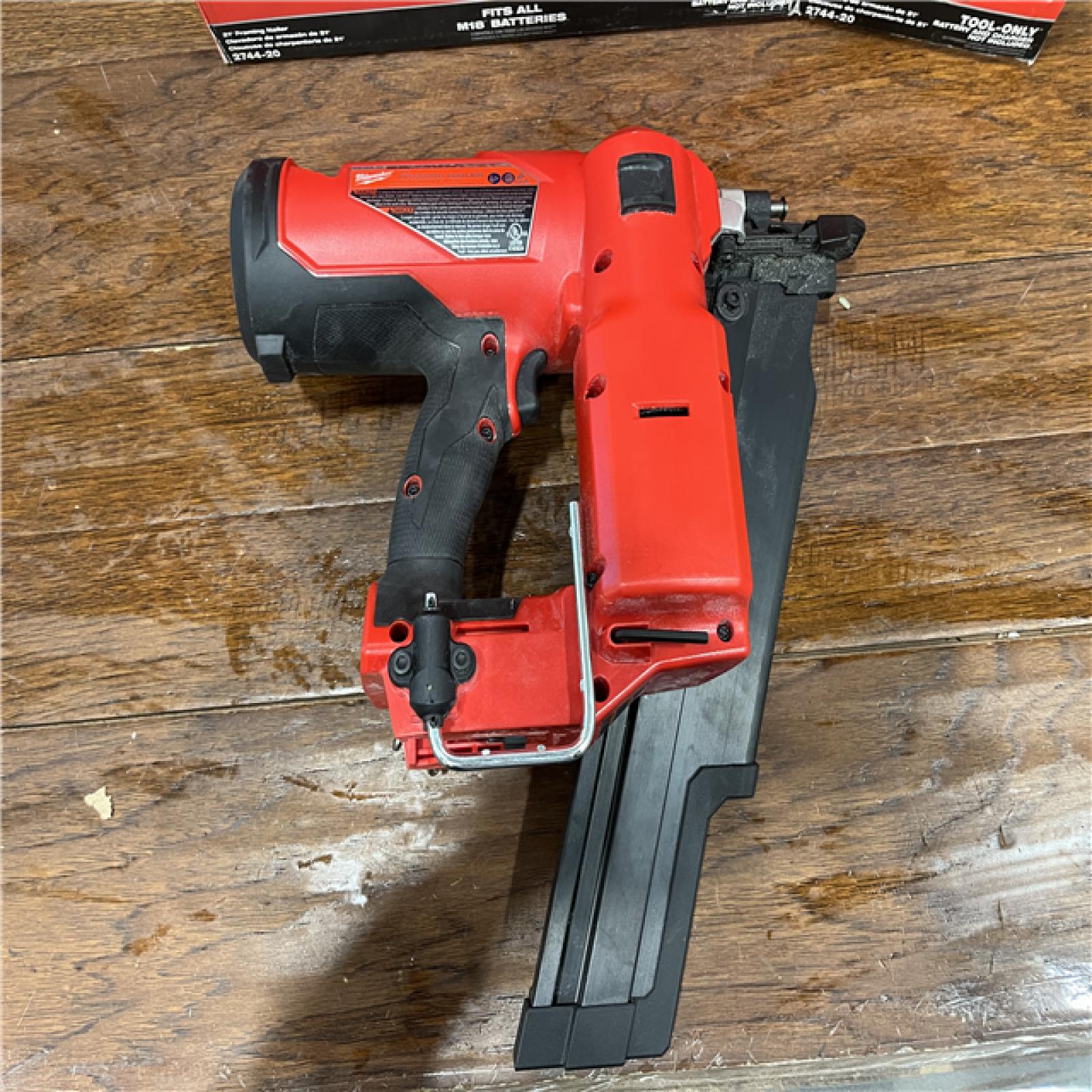 AS-ISMilwaukee 2744-20 M18 FUEL 21-Degree Cordless Framing Nailer (Tool Only)