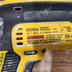 AS-IS DeWalt DCF630B 20V Cordless Brushless Screw Gun (Tool Only)