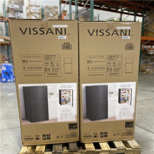 DALLAS LOCATION - VISSANI REFRIGERATOR PALLET - (2 UNITS)