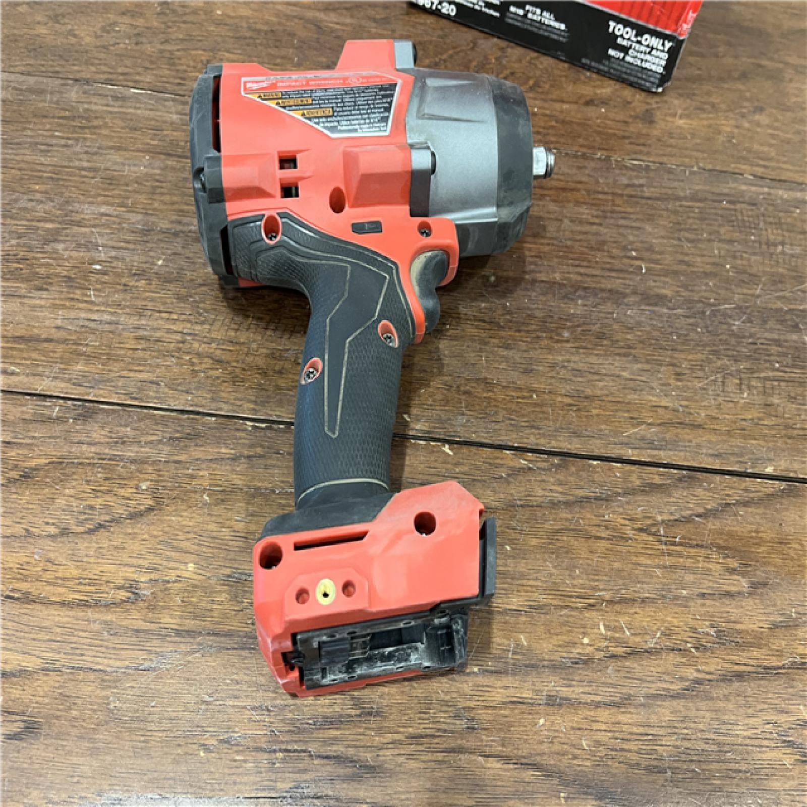 AS-IS Milwaukee M18 FUEL 18V Lithium-Ion Brushless Cordless 1/2 in. Impact Wrench with Friction Ring (Tool-Only)