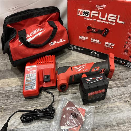 AS-IS Milwaukee 18V M18 FUEL Lithium Ion-Cordless Oscillating Multi-Tool Kit