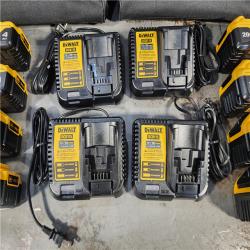 HOUSTON LOCATION - AS-IS (APPEARS LIKE NEW) (4) Dewalt-DCB246CK 20V MAX* Lithium Ion Starter Kit