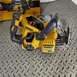 HOUSTON LOCATION - AS-IS FLEXVOLT 60V MAX Cordless Brushless 7-1/4 in. Wormdrive Style Circular Saw (Tool Only)