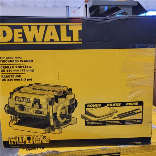 AS-IS DEWALT 13 2 Speed 3-Knife Thickness Planer