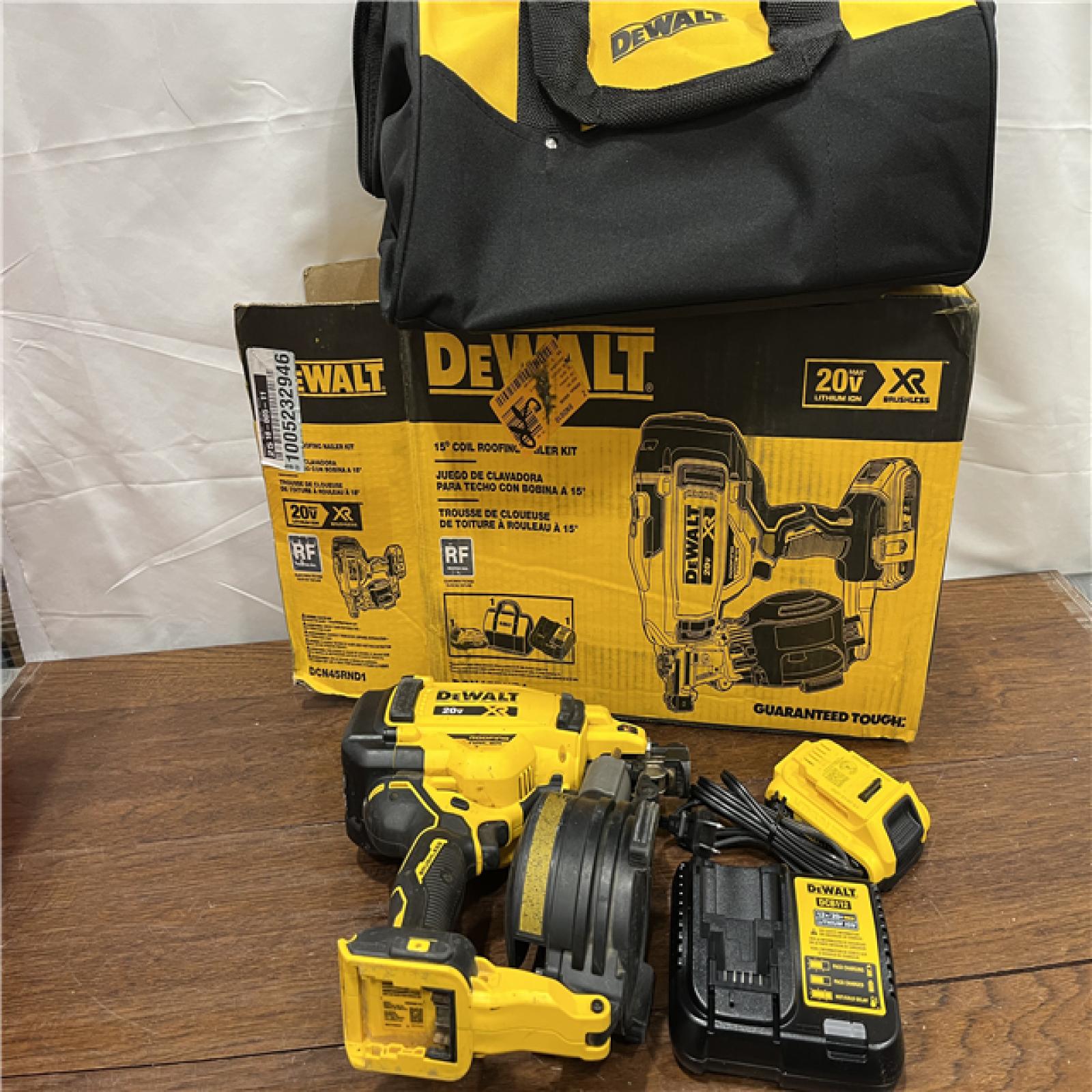 AS-ISDEWALT 2007898 Roofing Nailer Cordless