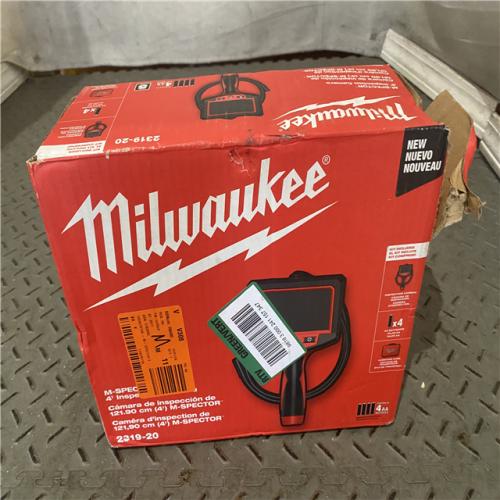 Houston location AS-IS MILWUAKEE M- Spector 4 Ft. Inspection Camera Scope