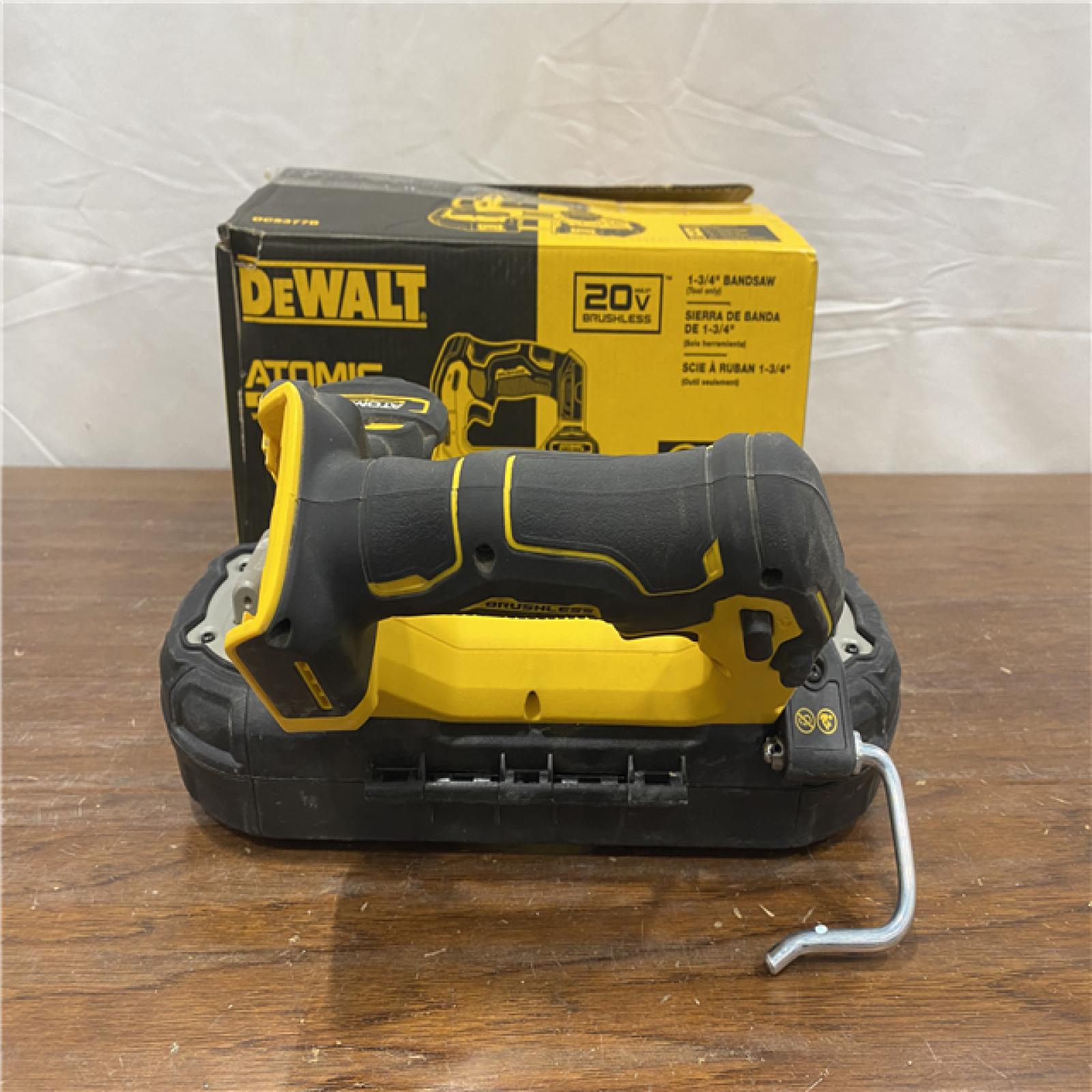 AS-IS Dewalt DCS377B 20V MAX ATOMIC Brushless Cordless 1-3/4  Compact Bandsaw