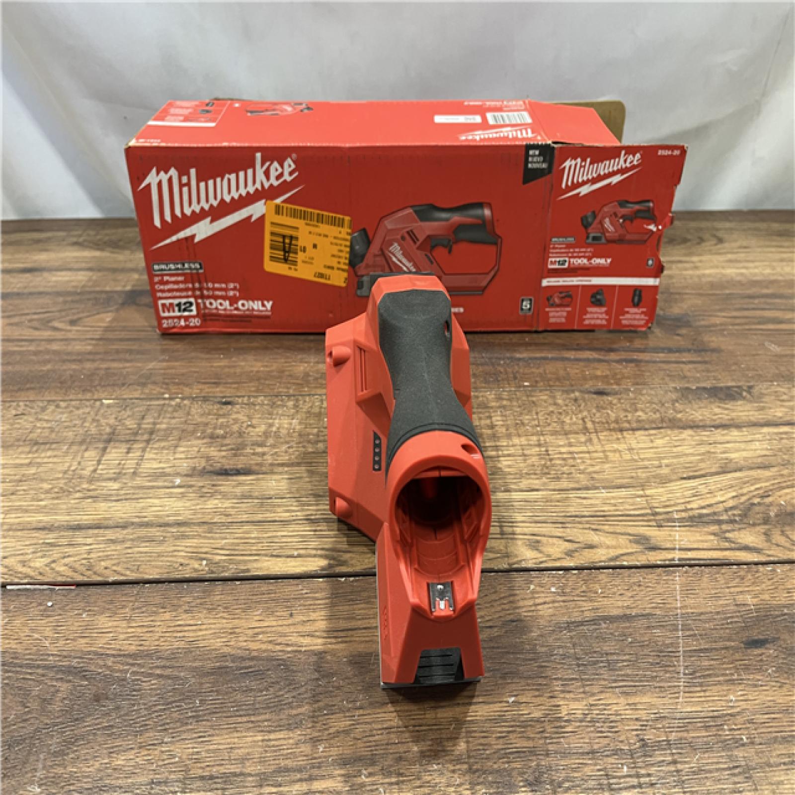 AS IS Milwaukee M12 Brushless 2-inch Planer, Tool Only