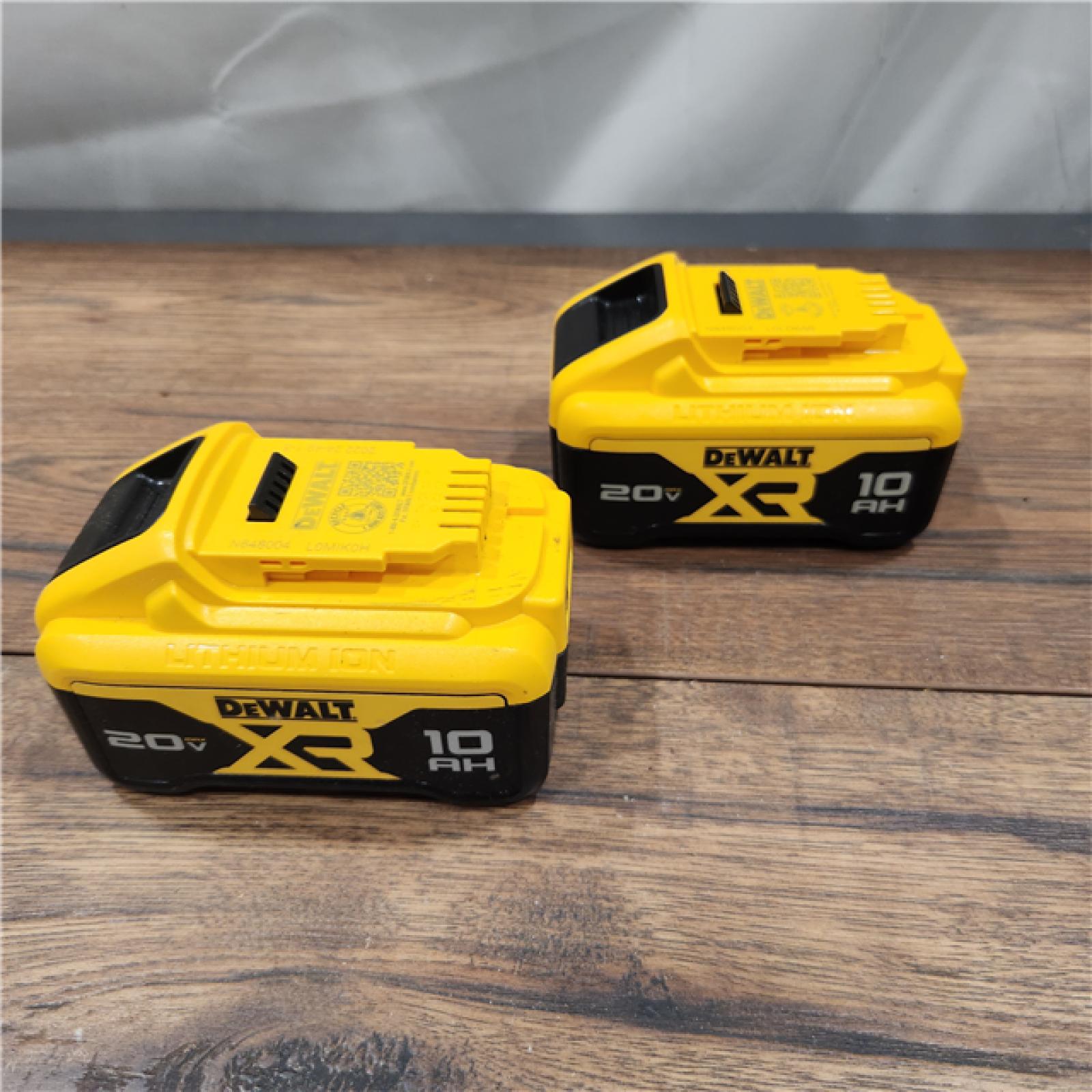 AS-IS BATTERY DEWALT 20V 10AH (2 UNIT)