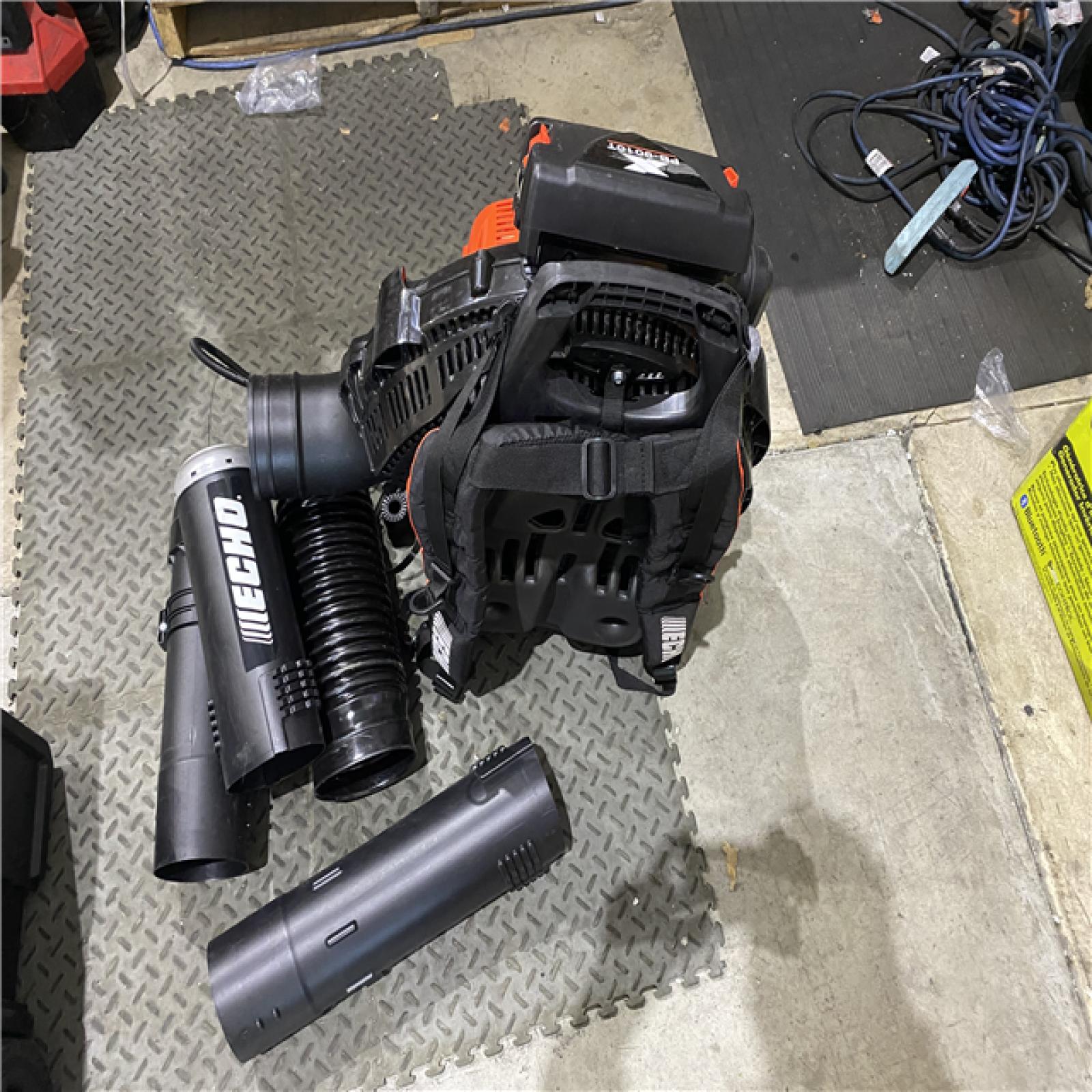 Houston location AS-IS Echo 220 MPH 1110 CFM 79.9 Cc Gas 2-Stroke X Series Backpack Blower with Tube-Mounted Throttle - PB-9010T