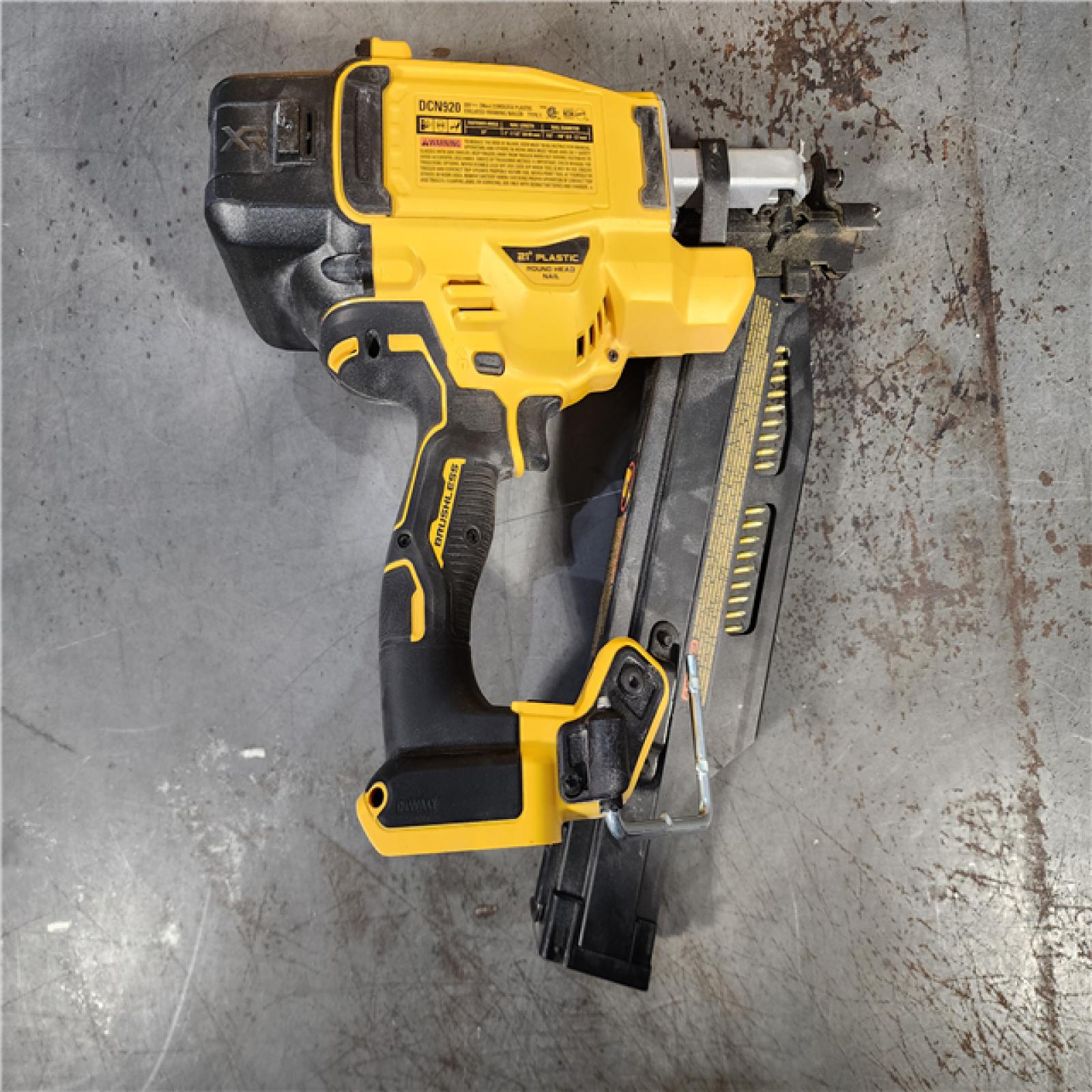 HOUSTON LOCATION - AS-IS DEWALT 20-Volt 21Â° Cordless Framing Nailer (Tool-Only)