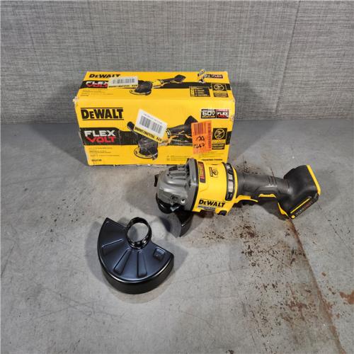 HOUSTON LOCATION - AS-IS DEWALT FLEXVOLT 60V MAX Cordless Brushless 4.5 in. to 6 in. Small Angle Grinder with Kickback Brake (Tool Only)