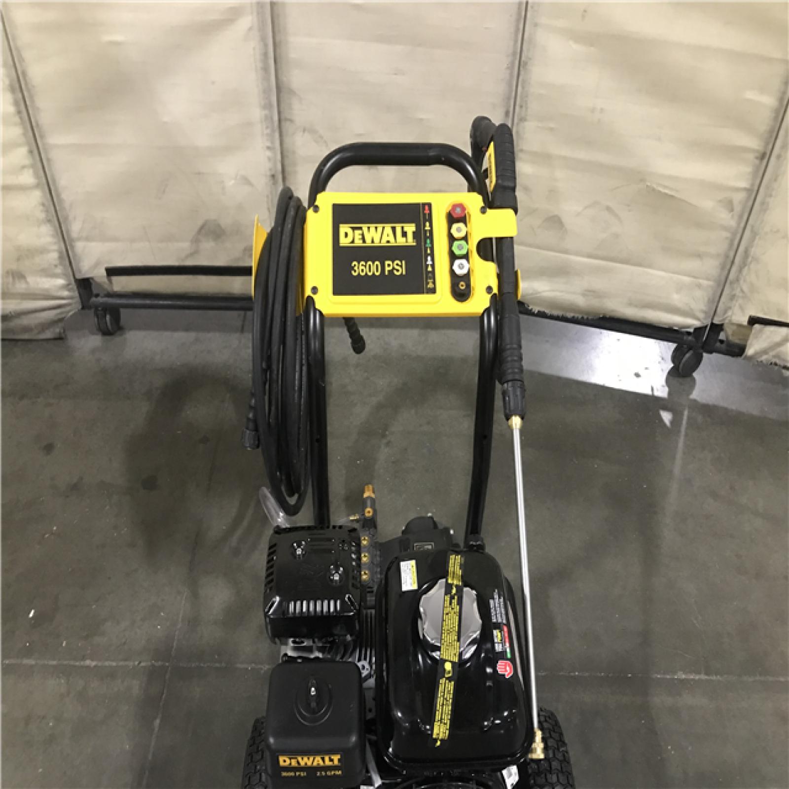 California AS-IS DEWALT 3600 PSI 2.5 GPM Cold Water Gas Professional Pressure Washer with HONDA GX200 Engine