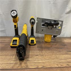 AS-IS DEWALT 20-Volt MAX Cordless Combo Kit (4-Tool)