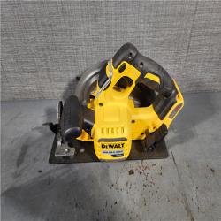 HOUSTON LOCATION - AS-IS DeWALT Flexvolt Max 7-1/4  60V Brushless Circular Saw DCS578B (Bare Tool)