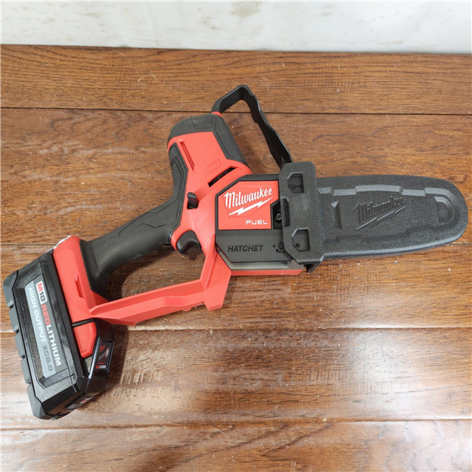 AS-IS Milwaukee M18 FUEL Brushless Cordless 8 in. HATCHET Pruning Saw w/ 8.0Ah Battery