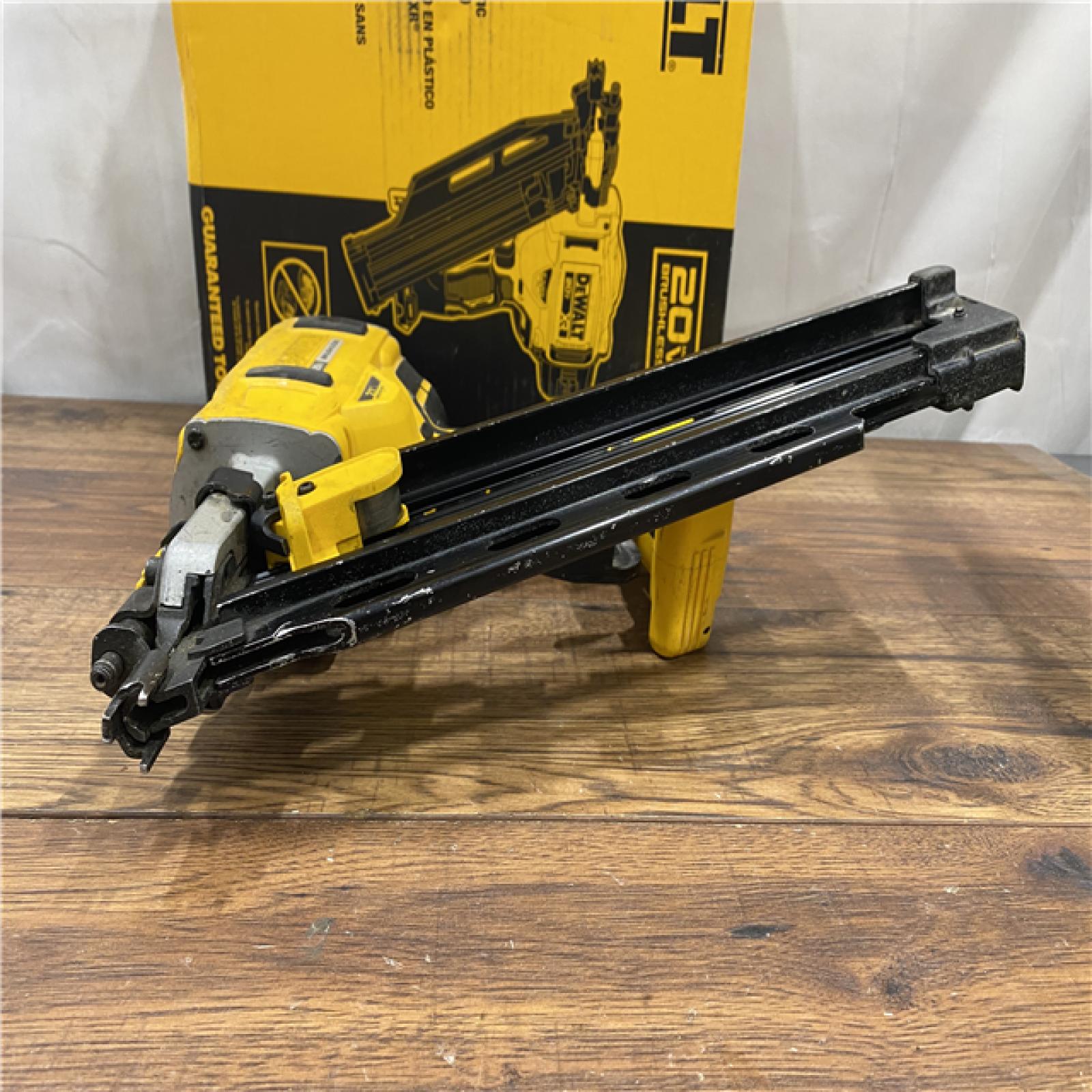 AS IS DEWALT 20-Volt 21Â° Cordless Framing Nailer (Tool-Only)