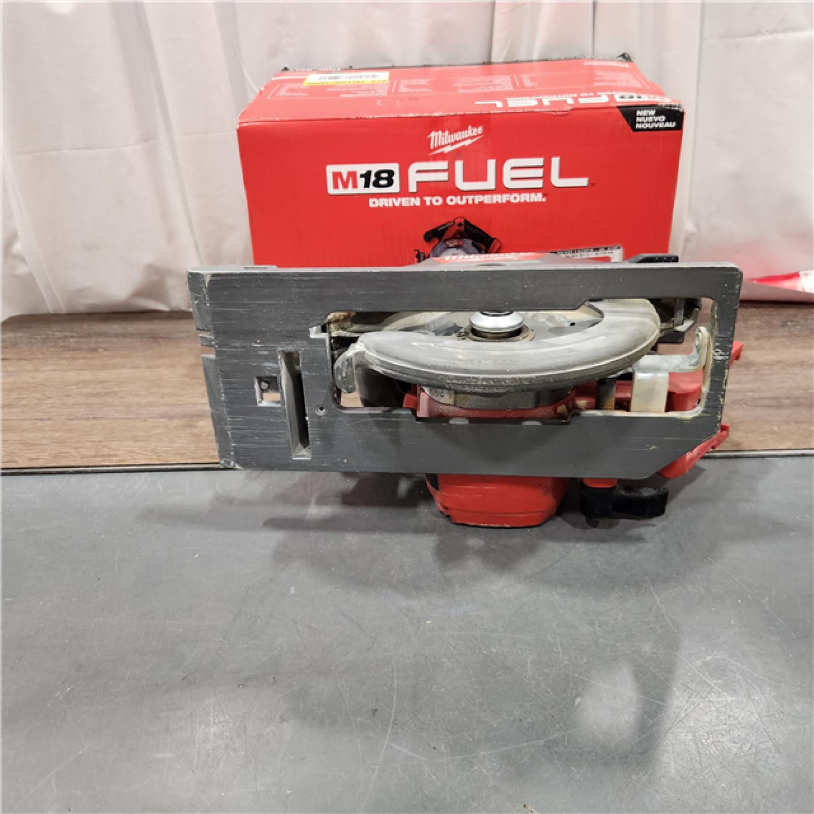 AS IS M18 FUEL 18V Lithium-Ion Brushless Cordless 6-1/2 in. Circular Saw (Tool-Only)