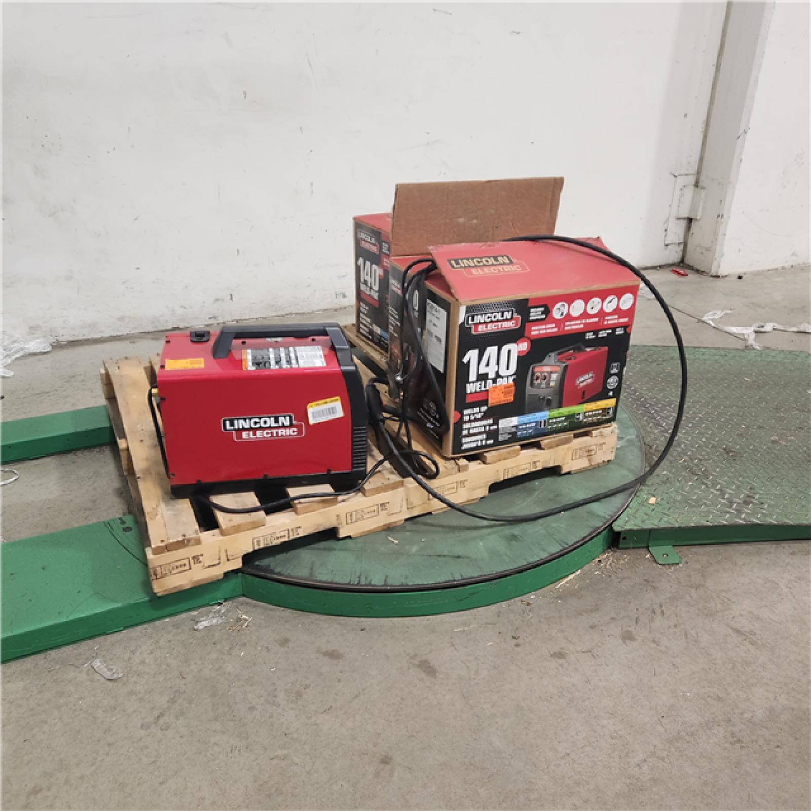 Dallas Location - As-Is Weld-Pak 140 Amp MIG Welder(Lot Of 3)