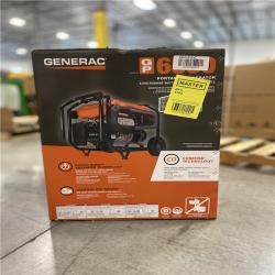 DALLAS LOCATION - Generac 8125 / 6500-Watt Gasoline Powered Portable Generator with COSense and 20 ft. Extension Cord Included