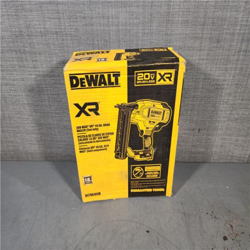 HOUSTON LOCATION - AS-IS DeWalt 20V MAX XR Lithium-Ion Electric Cordless 18-Gauge Brad Nailer (Tool Only)