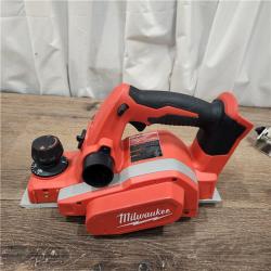 AS-IS Milwaukee M18 18-Volt Lithium-Ion Cordless 3-1/4 in. Planer (Tool-Only)