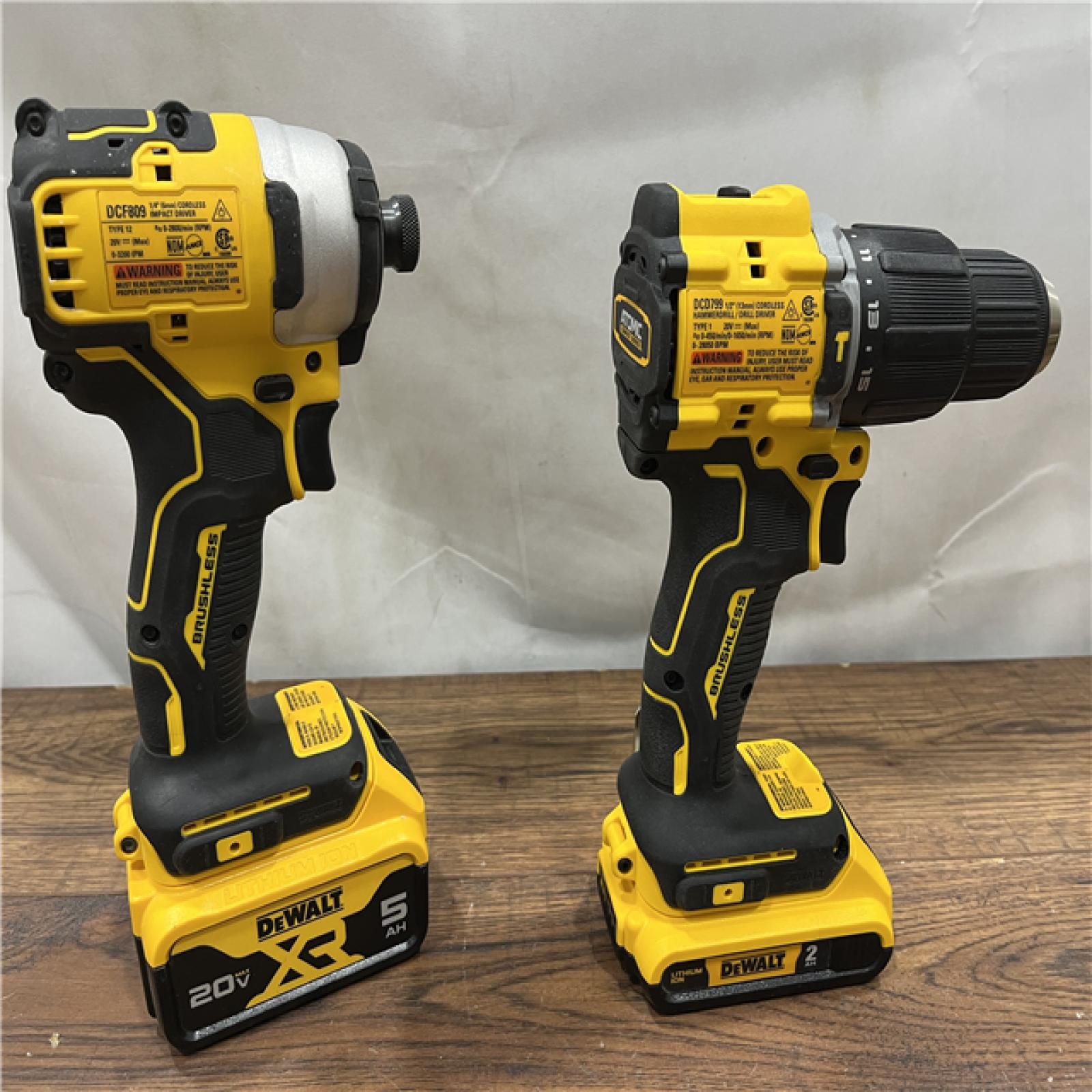 AS-IS DEWALT 20V MAX Lithium-Ion Brushed Cordless (10-Tool) Combo Kit