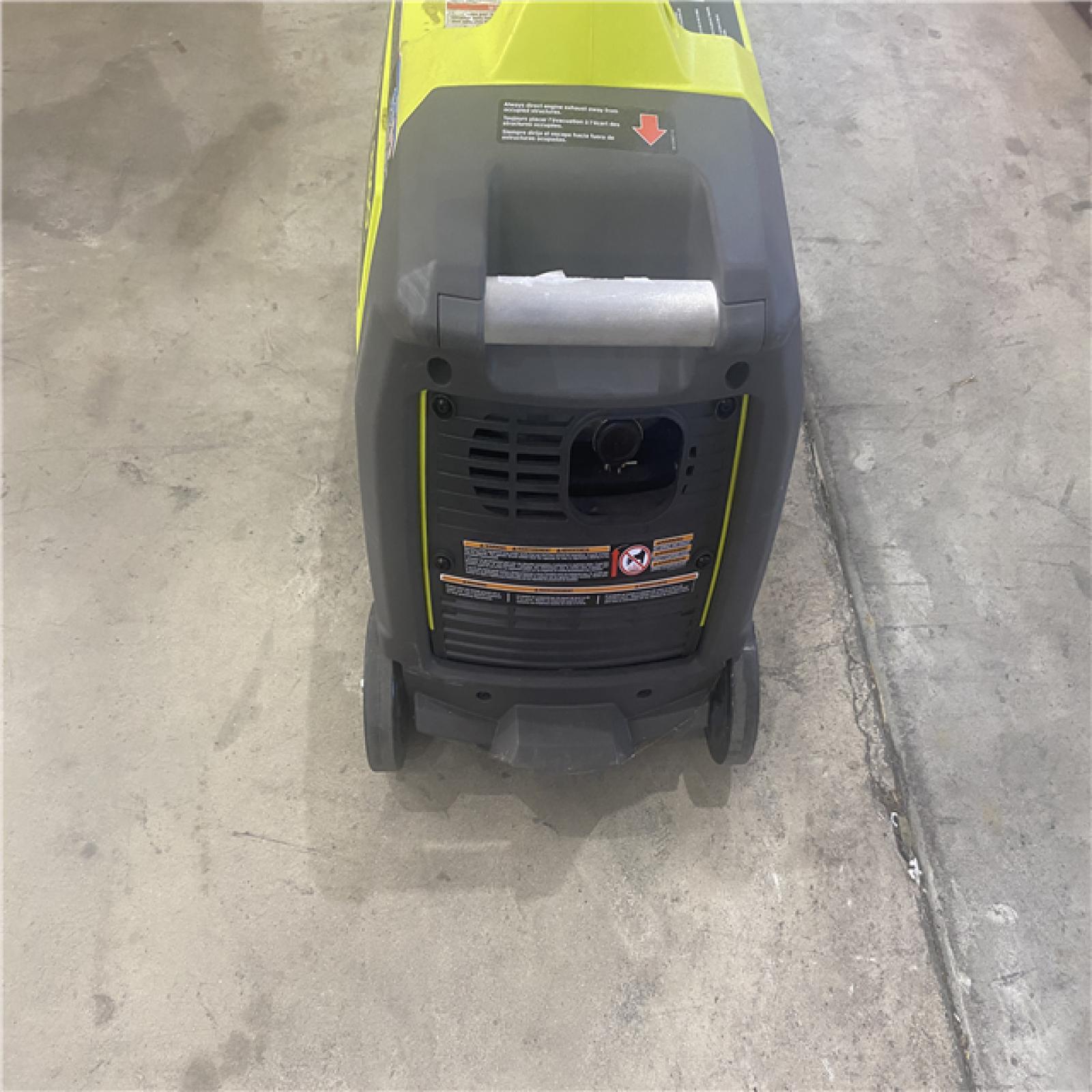 Houston location AS-IS RYOBI 2,300-Watt Recoil Start Bluetooth Super Quiet Gasoline Powered Digital Inverter Generator with CO Shutdown Sensor