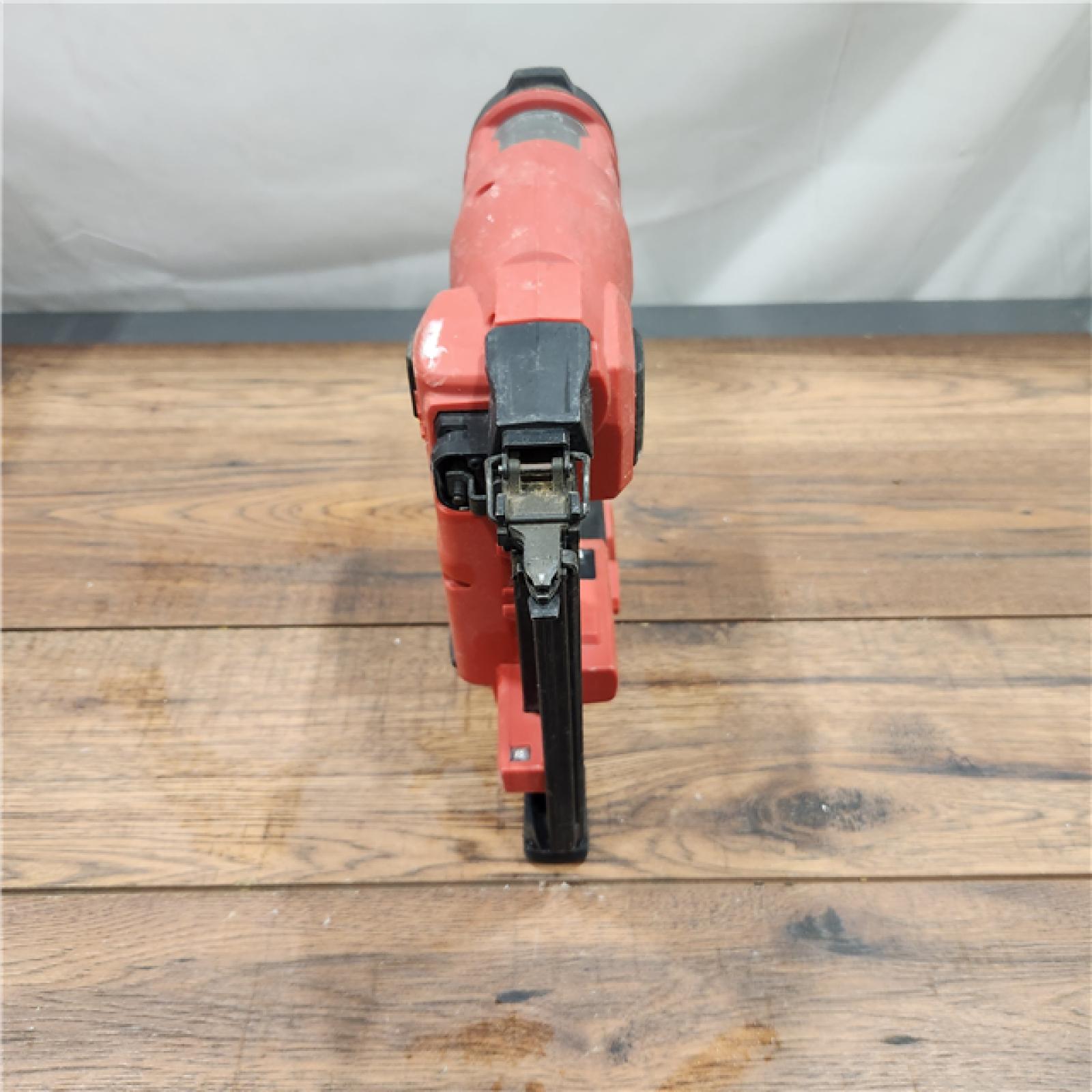 AS-IS M18 FUEL 18-Volt Lithium-Ion Brushless Cordless 18-Gauge 1/4 in. Narrow Crown Stapler (Tool-Only)