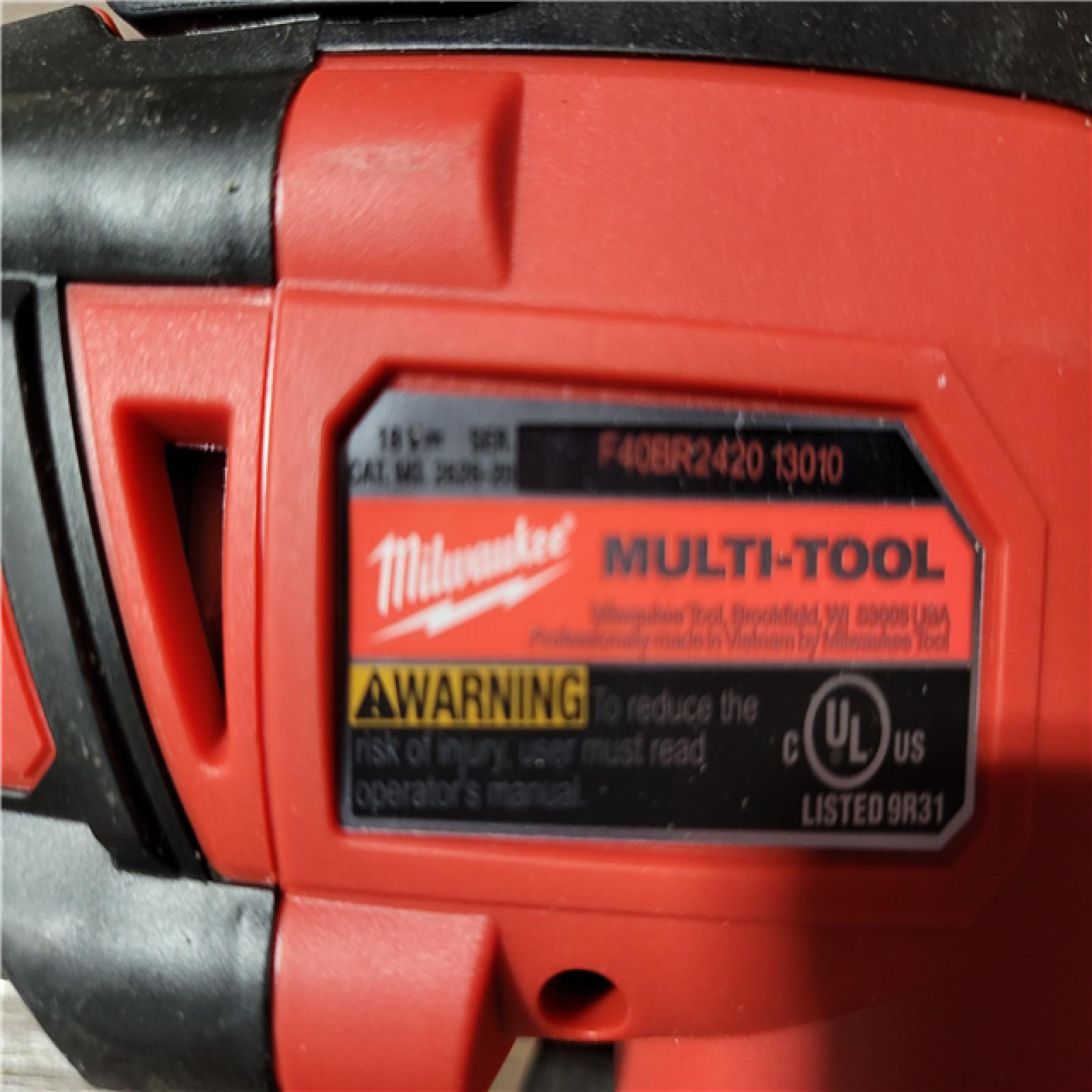 CALIFORNIA USED MILWAUKEE M18 9-TOOL COMBO KIT (1 BATTERY, 1 CHARGER, AND BAG INCLUDED