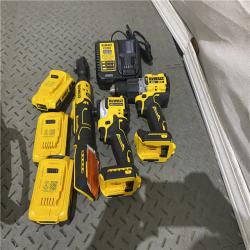 Houston location AS-IS DEWALT 3 TOOL COMBO KIT