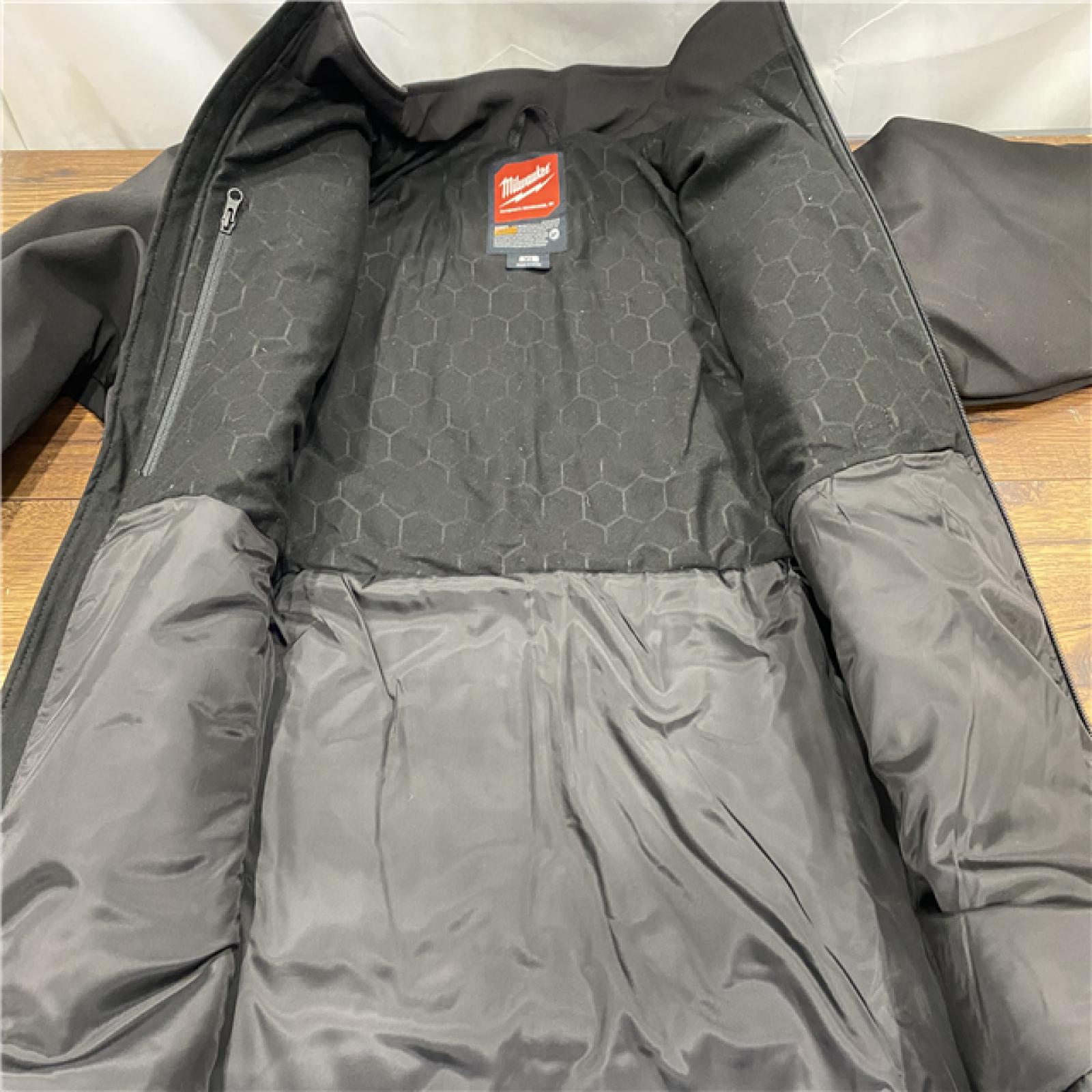 AS IS MILWAUKEE M12 CORDLESS HEATED JACKET (JACKET ONLY)