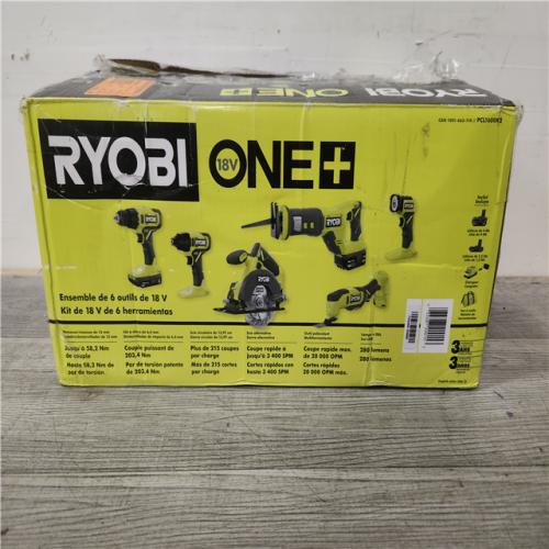 Phoenix Location RYOBI 18v 6 Tool Combo Kit