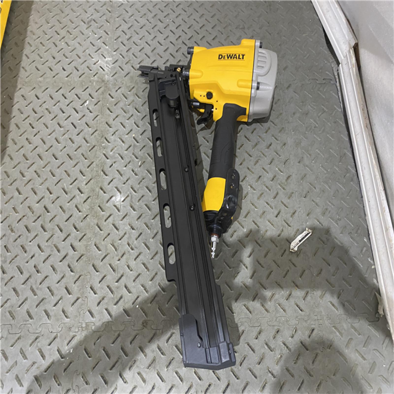 Houston location AS-IS DEWALT 21 Pneumatic Collated Framing Nailer