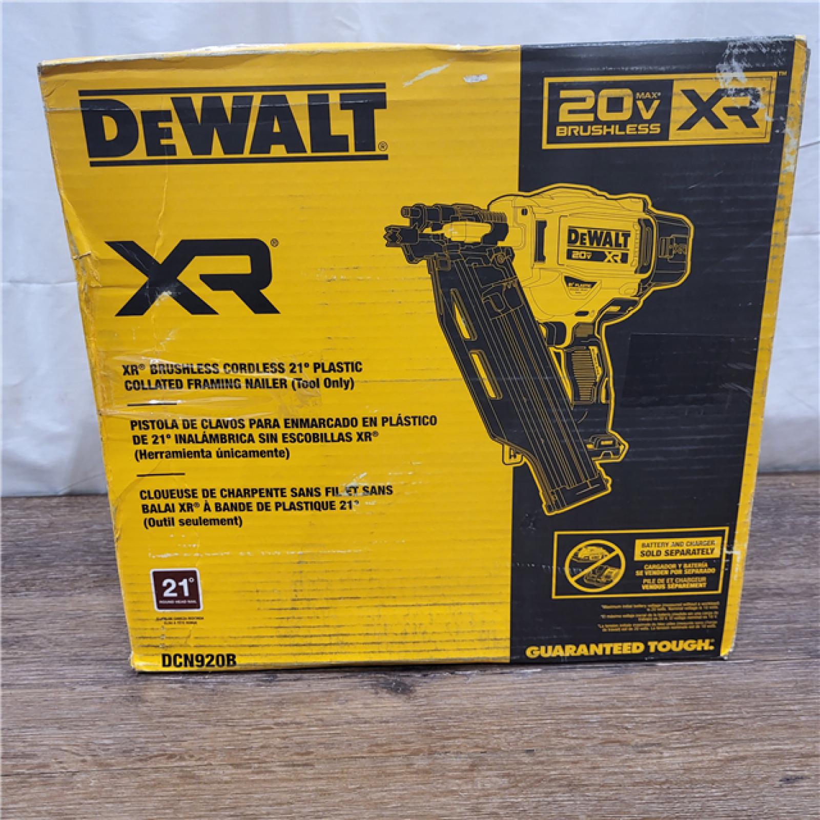 AS-IS 20-Volt 21Â° Cordless Framing Nailer (Tool-Only)