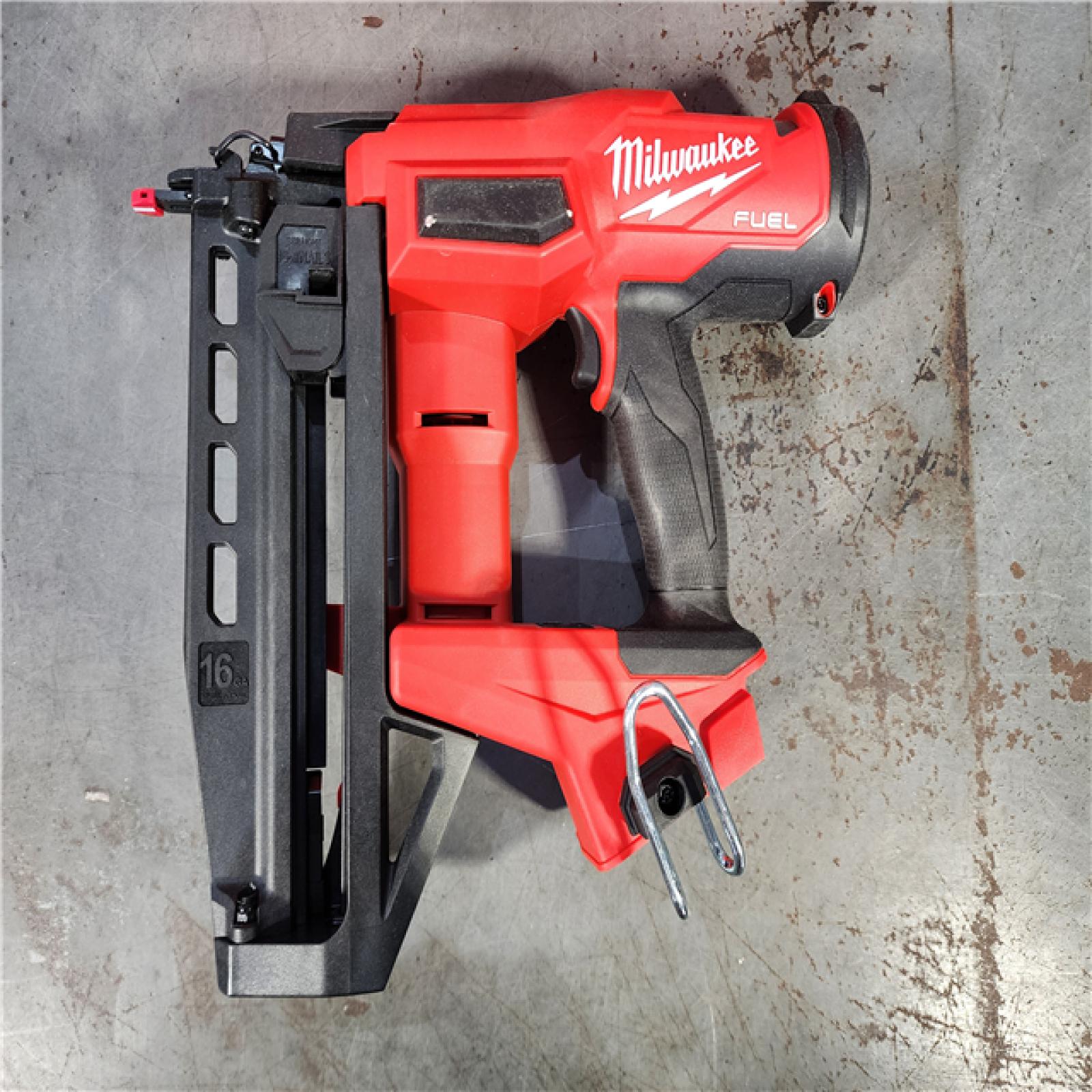 HOUSTON LOCATION - AS-IS (APPEARS LIKE NEW) Milwaukee Tool Cordless Finish Nail Gun 18 V 3020-20 (TOOL ONLY)