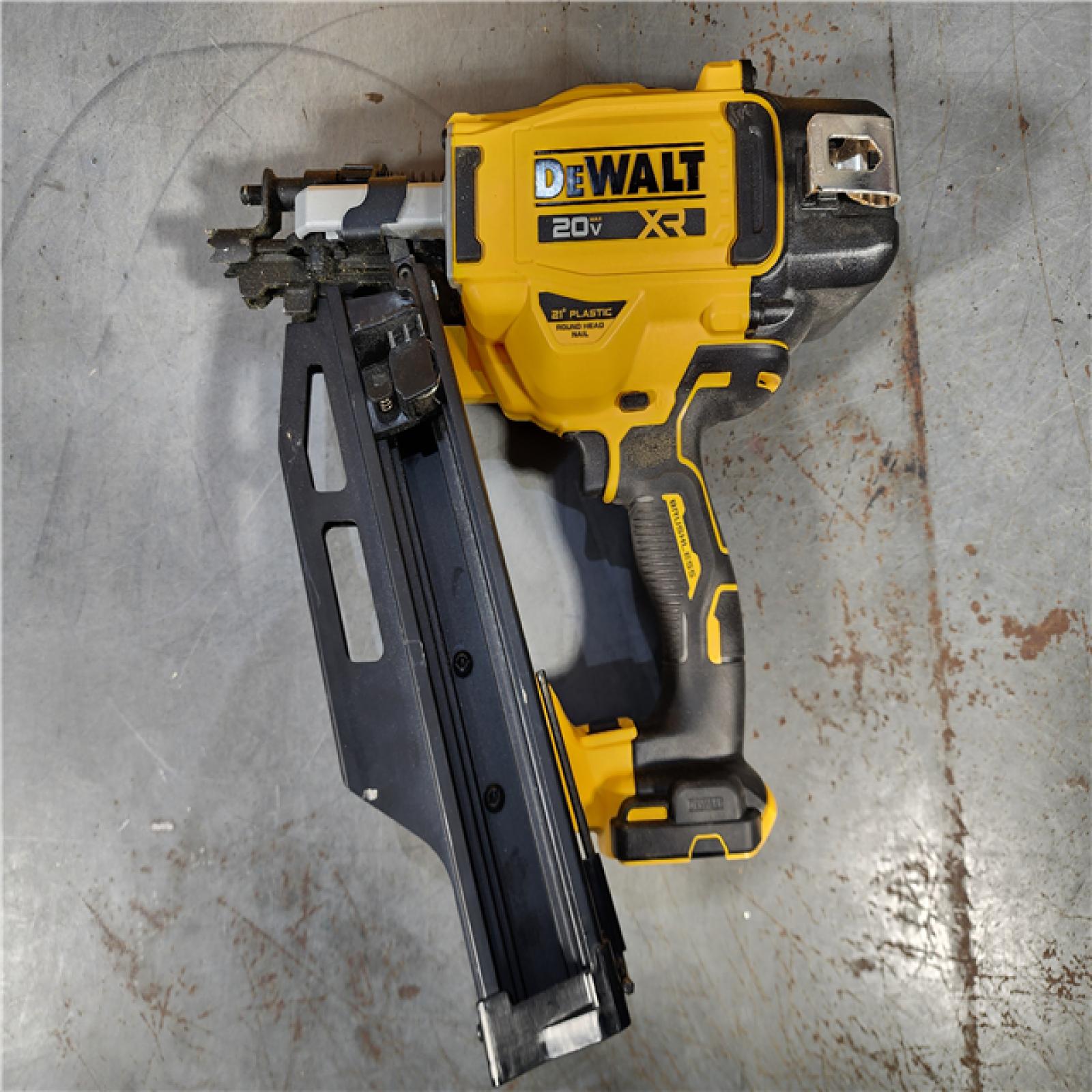 HOUSTON LOCATION - AS-IS DEWALT 20-Volt 21Â° Cordless Framing Nailer (Tool-Only)